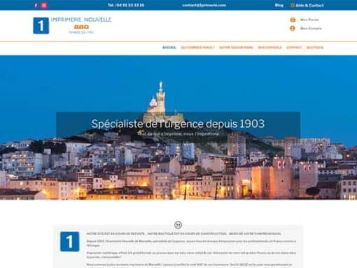 Site Marchand Imprimerie Nouvelle